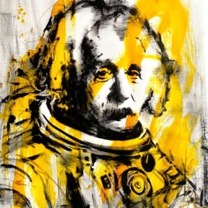 Albert Einstein en el espacio